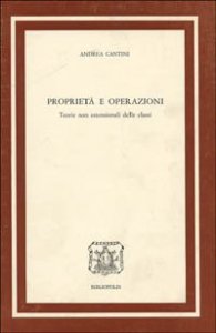 Proprietà e operazioni. Teorie non estensionali delle classi