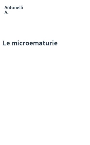 Le microematurie