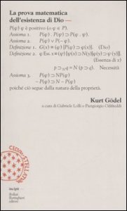 La prova matematica dell'esistenza di Dio
