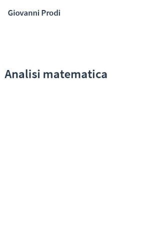 Analisi matematica