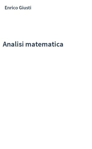 Analisi matematica