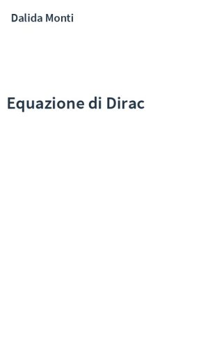 Equazione di Dirac