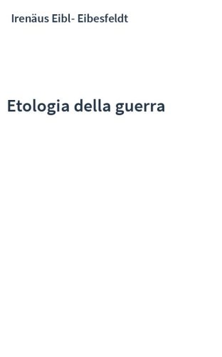 Etologia della guerra