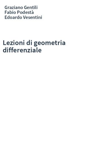 Lezioni di geometria differenziale