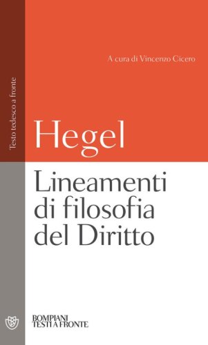 Lineamenti di filosofia del diritto. Testo tedesco a fronte