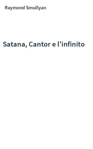 Satana, Cantor e l'infinito