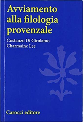 Avviamento alla filologia provenzale