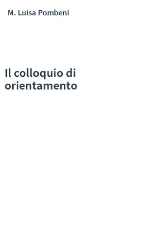 Il colloquio di orientamento