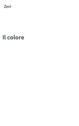 Il colore