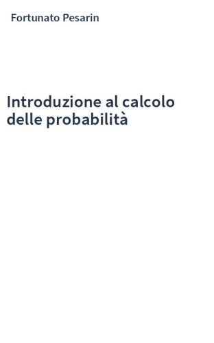 Introduzione al calcolo delle probabilità
