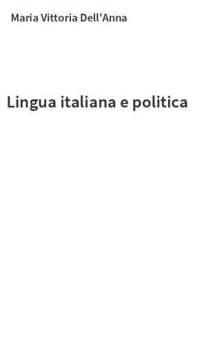 Lingua italiana e politica