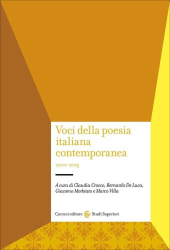 Voci della poesia italiana contemporanea. 2000-2025