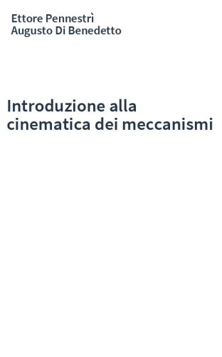 Introduzione alla cinematica dei meccanismi