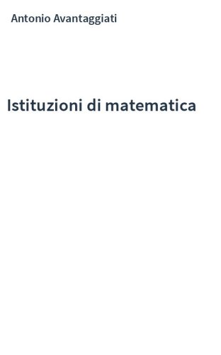 Istituzioni di matematica