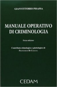 Manuale operativo di criminologia