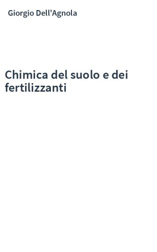 Chimica del suolo e dei fertilizzanti