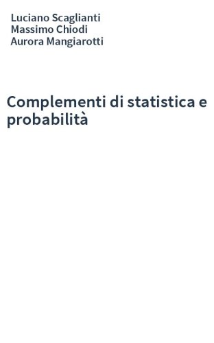 Complementi di statistica e probabilità