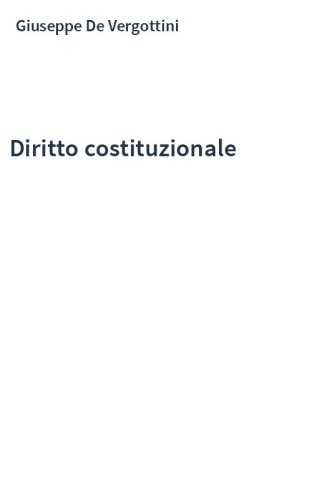 Diritto costituzionale