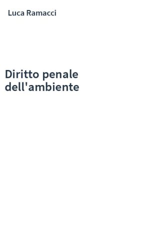 Diritto penale dell'ambiente