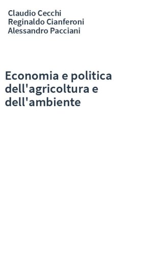 Economia e politica dell'agricoltura e dell'ambiente