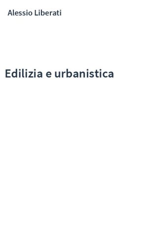 Edilizia e urbanistica