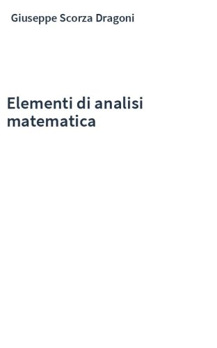 Elementi di analisi matematica