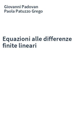 Equazioni alle differenze finite lineari