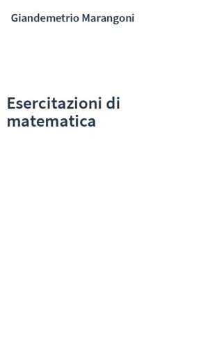 Esercitazioni di matematica