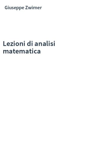 Lezioni di analisi matematica