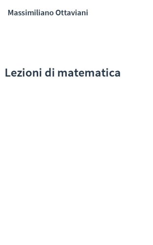Lezioni di matematica