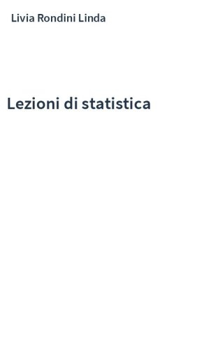 Lezioni di statistica