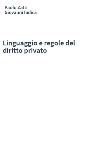 Linguaggio e regole del diritto privato