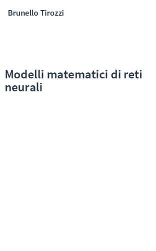 Modelli matematici di reti neurali