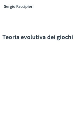 Teoria evolutiva dei giochi