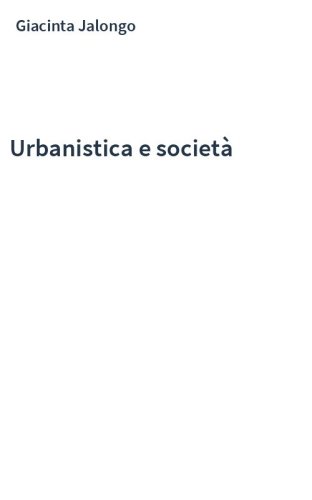Urbanistica e società