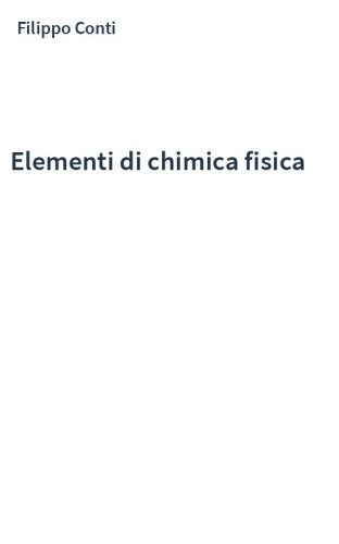 Elementi di chimica fisica
