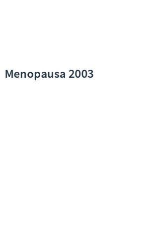 Menopausa 2003