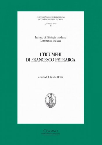 I Triumphi di Francesco Petrarca