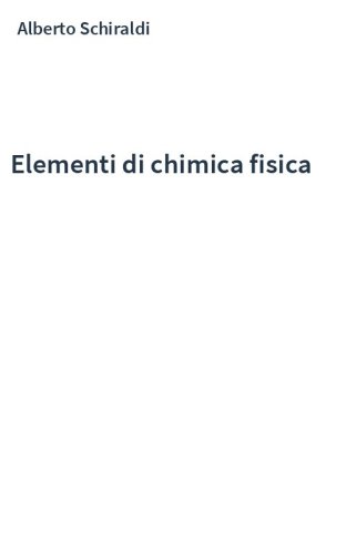 Elementi di chimica fisica