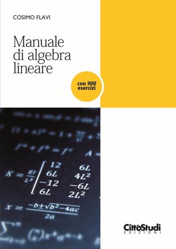 Manuale di algebra lineare