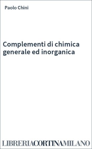 Complementi di chimica generale ed inorganica