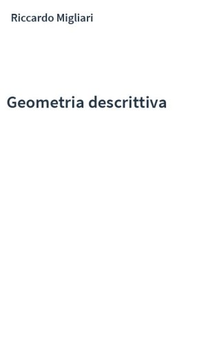 Geometria descrittiva