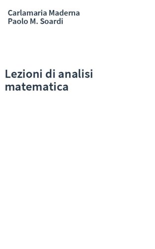 Lezioni di analisi matematica