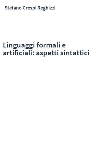 Linguaggi formali e artificiali: aspetti sintattici