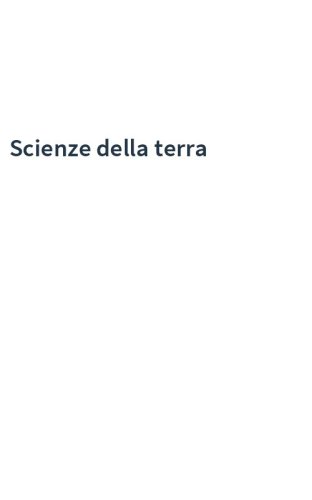 Scienze della terra
