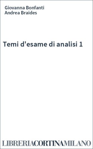 Temi d'esame di analisi 1
