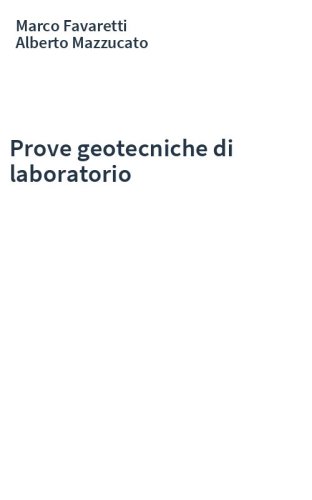 Prove geotecniche di laboratorio