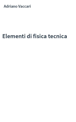 Elementi di fisica tecnica