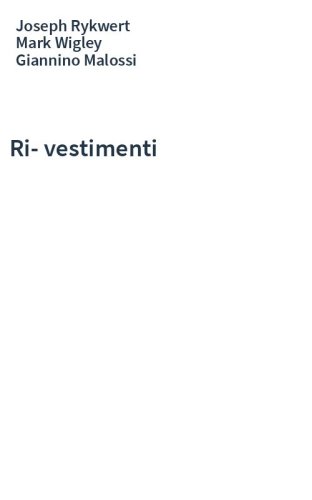 Ri-vestimenti