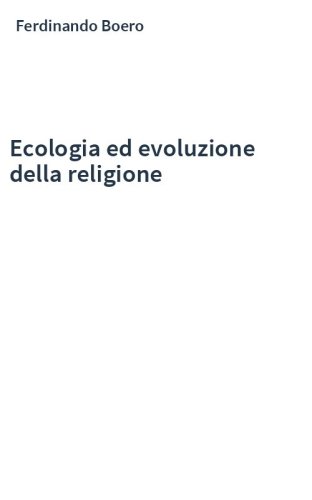 Ecologia ed evoluzione della religione